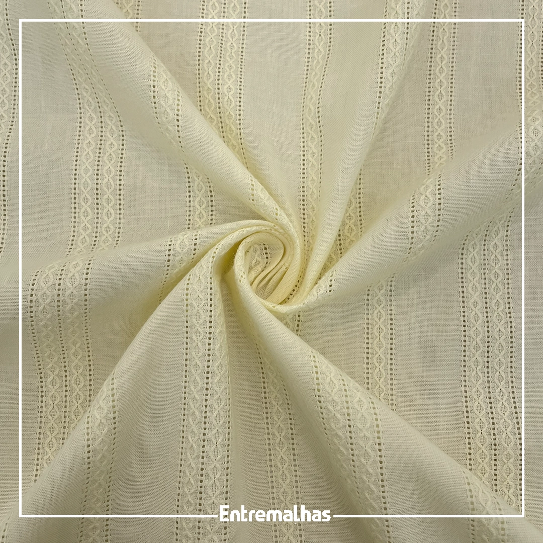 Tecido Jacquard London - Amarelo Ref.:859958