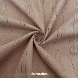 Tecido Jacquard London - Marrom Ref.:859958