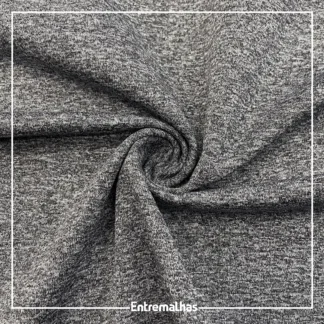 Malha Moletinho Mescla - Cinza Ref.:320169