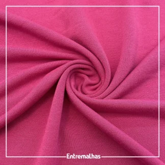 Malha Moletinho Animal Supreme - Rosa Ref.:320170