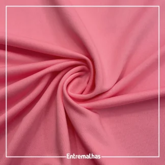 Malha Moletinho Animal Supreme - Rosa Ref.:320170