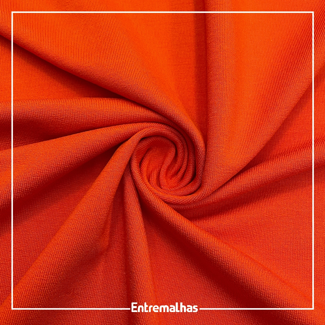 Malha Moletinho MVS Anti-Pilling - Laranja Ref.:320582