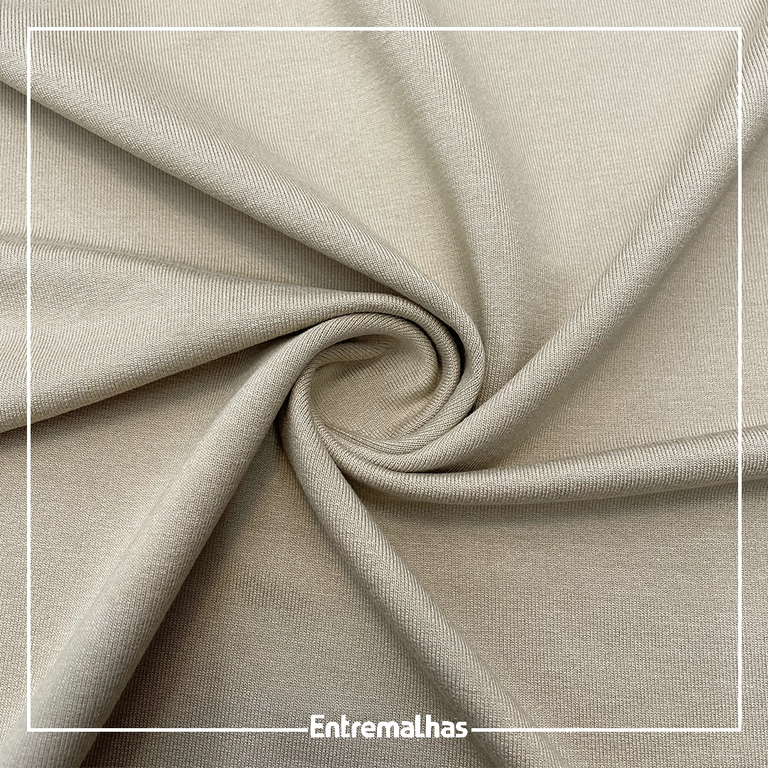 Malha Moletinho MVS Anti-Pilling - Bege Ref.:320582