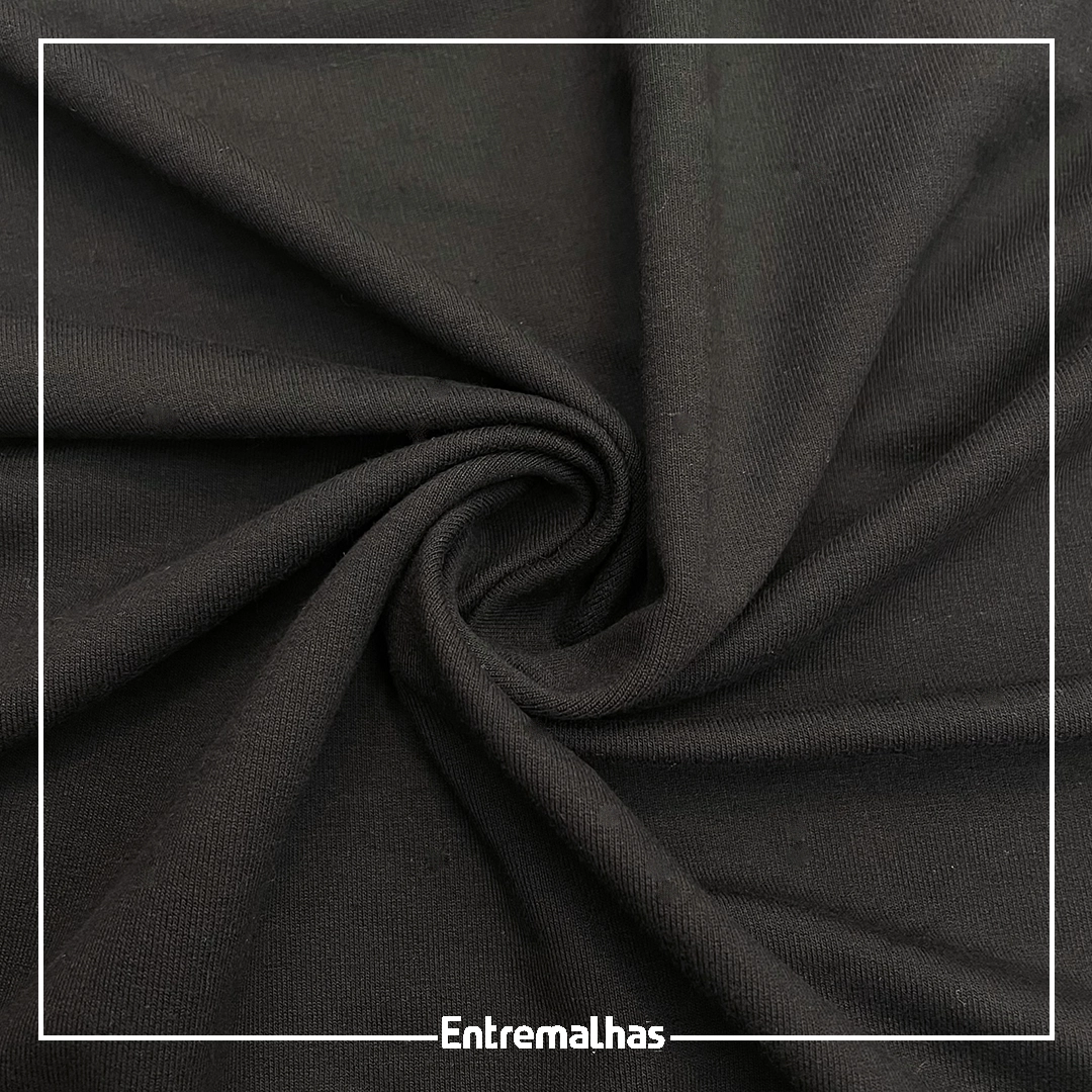 Malha Moletinho MVS Anti-Pilling - Preto Ref.:320582