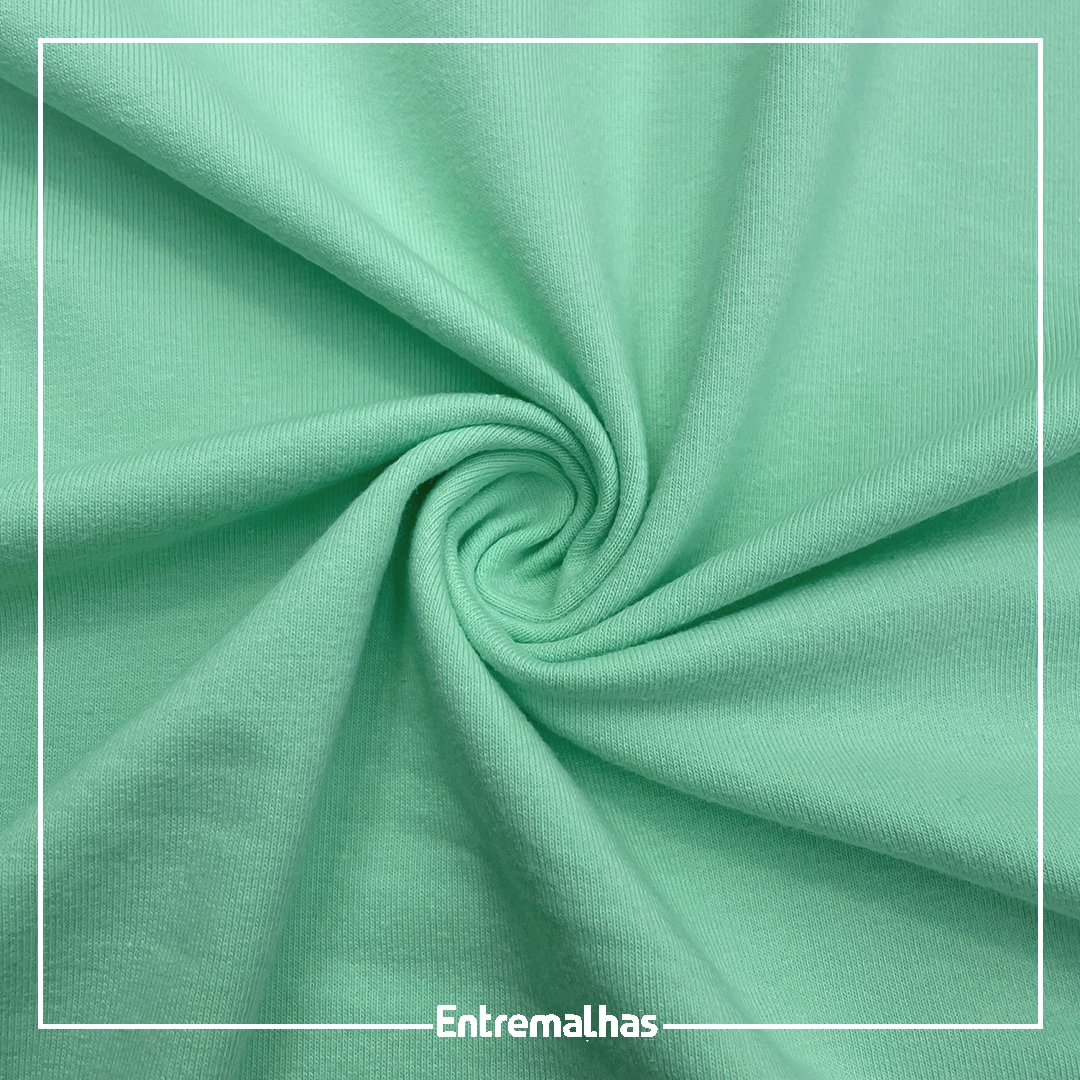 Malha Molet Sport Fleece - Verde Ref.:320626