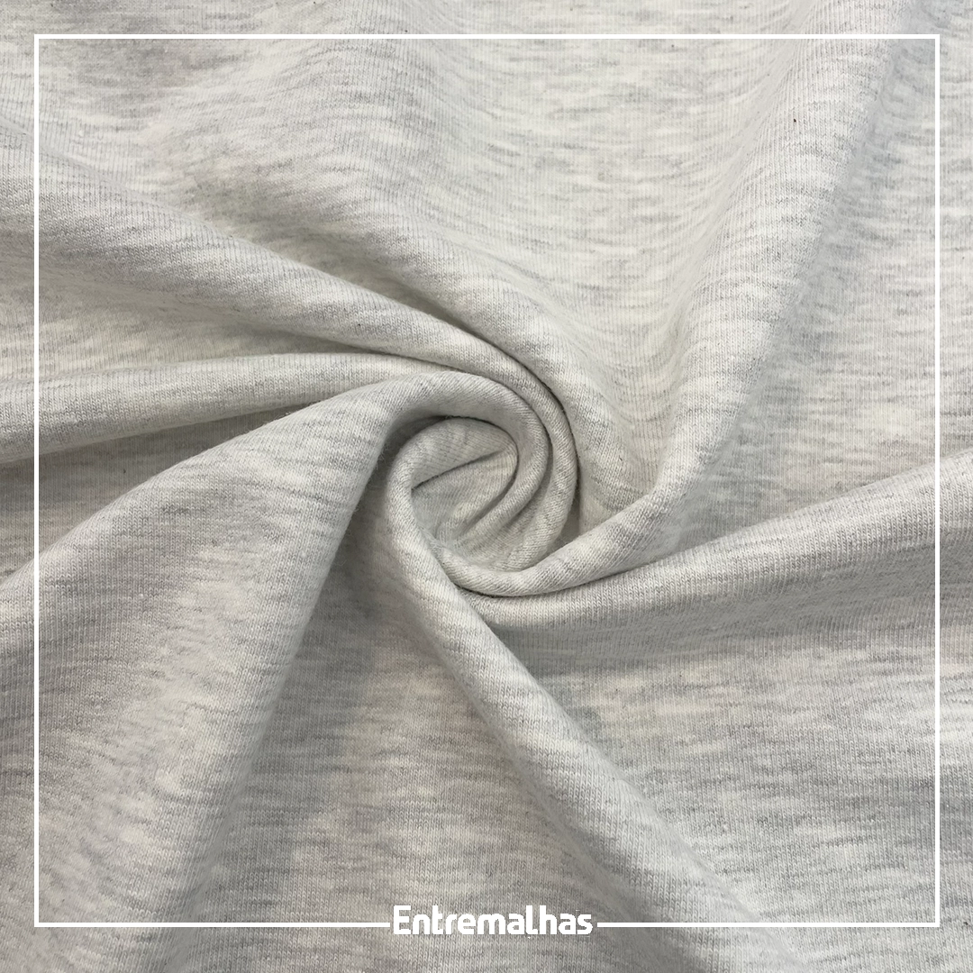 Malha Sport Fleece Mescla - Cinza Ref.:320629
