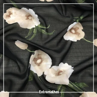 Tecido Crepe Silk Chiffon GGT Estampado Ref.:722006