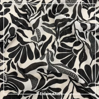 Tecido Crepe Silk Chiffon GGT Estampado Ref.:722006