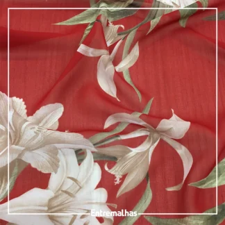 Tecido Crepe Silk Chiffon GGT Estampado Ref.:722006