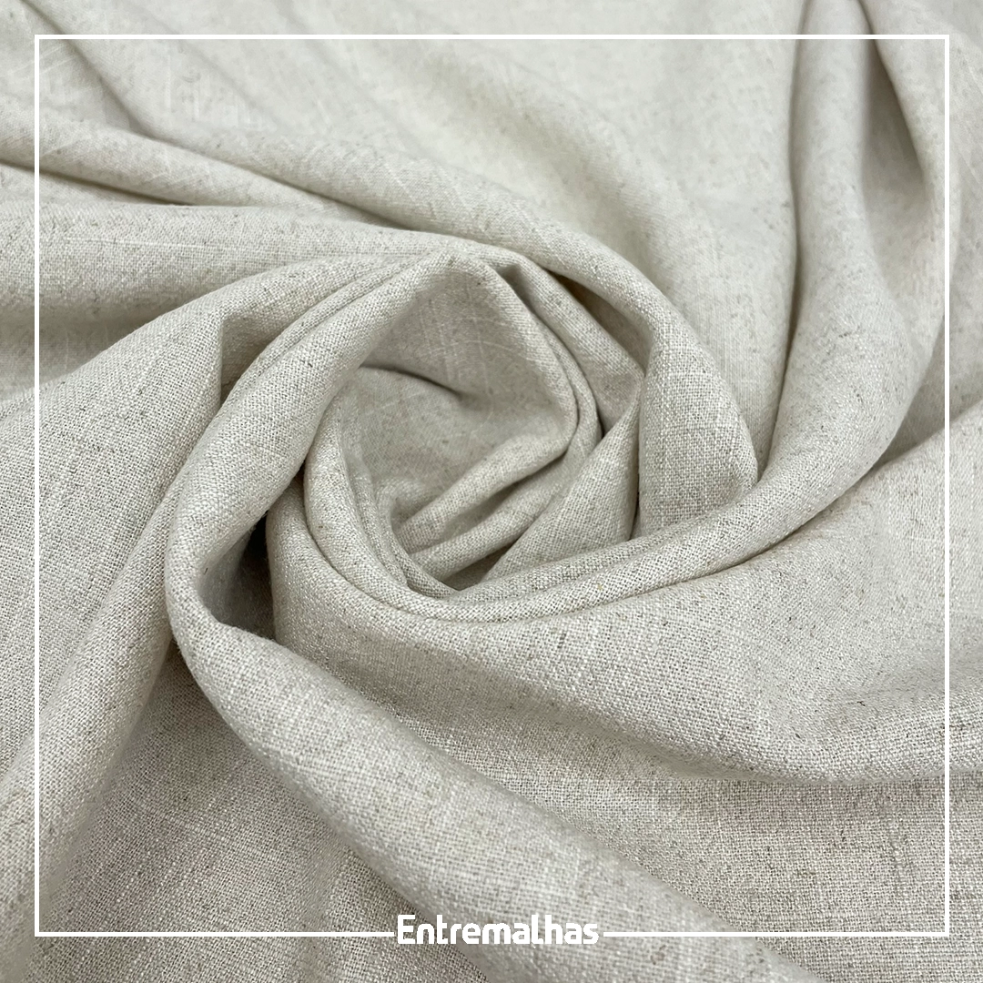 Tecido Linho Heavy - Natural Ref.:772042