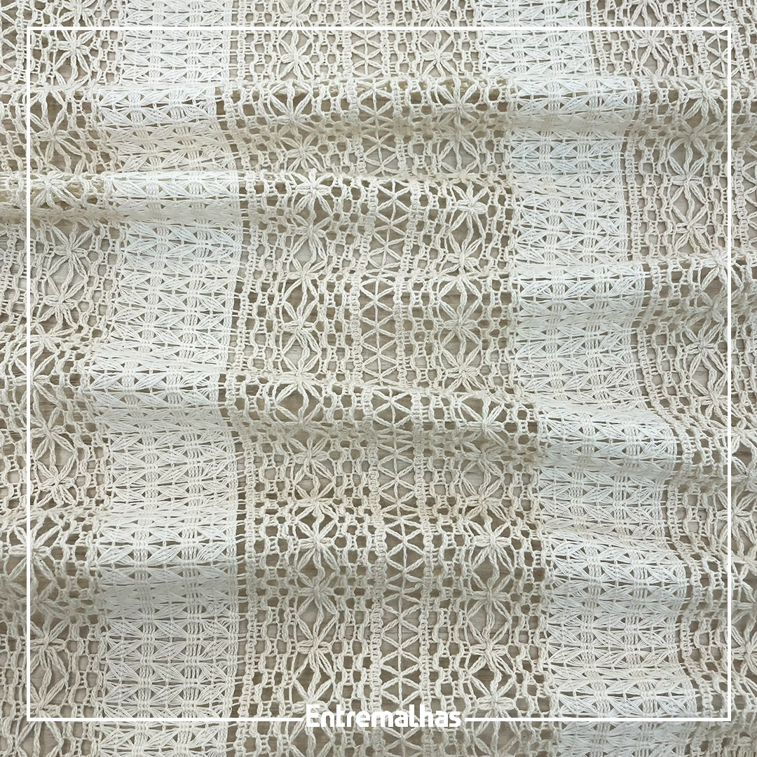 Tecido Crochet Iheus - Bege Ref.:859962