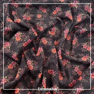 Tecido Lycra Tule Estampada Ref.:317231