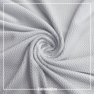 Tecido Lycra Carmel - Branco Ref.:317270