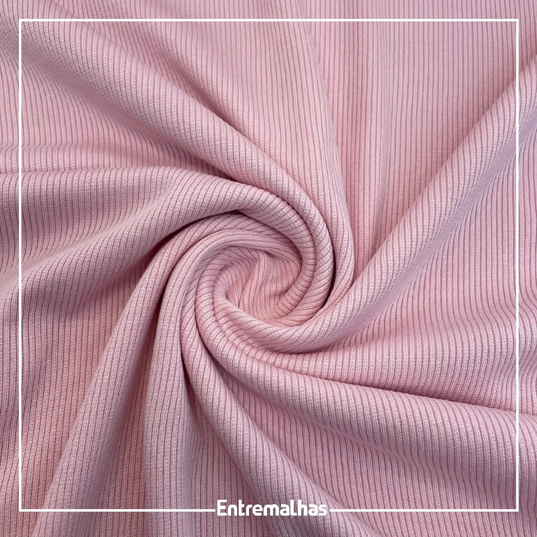 Malha Rib - Rosa Ref.:330160