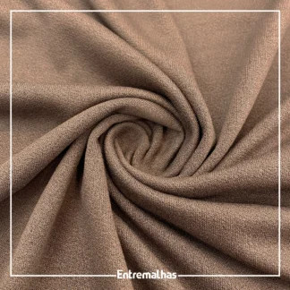 Malha Viscocrepe Rool - Marrom Ref.:330161