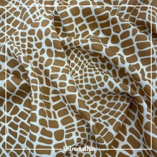 Tecido Crepe Estampado Ref.:722010