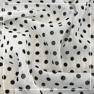 Tecido Crepe Chiffon Yoryu Estampado Ref.:722036