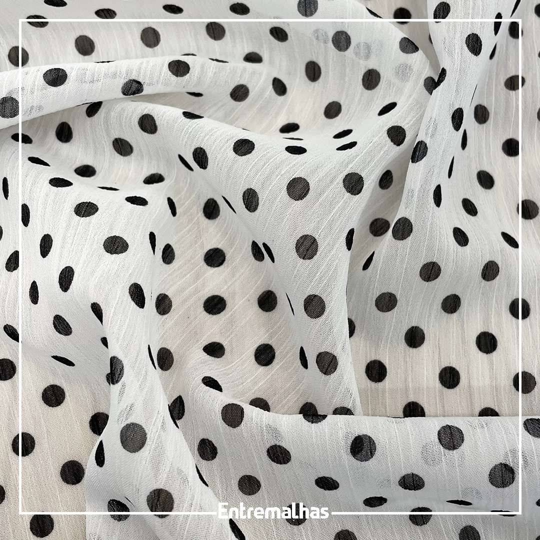 Tecido Crepe Chiffon Yoryu Estampado Ref.:722036