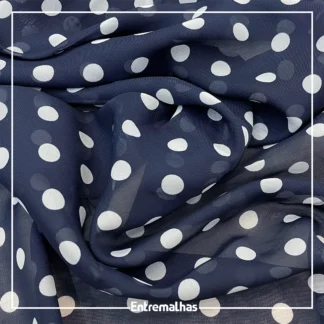 Tecido Crepe Chiffon Estampado Ref.:722201