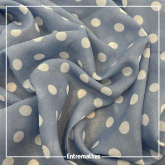 Tecido Crepe Chiffon Estampado Ref.:722201