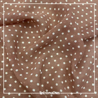 Tecido Crepe Chiffon Estampado Ref.:722201