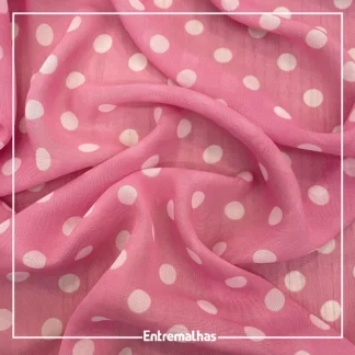 Tecido Crepe Chiffon Estampado Ref.:722201