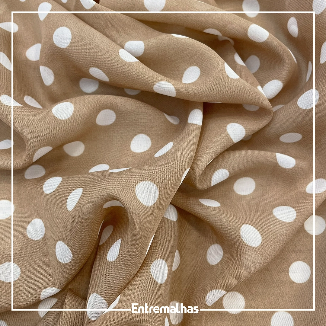 Tecido Crepe Chiffon Estampado Ref.:722201