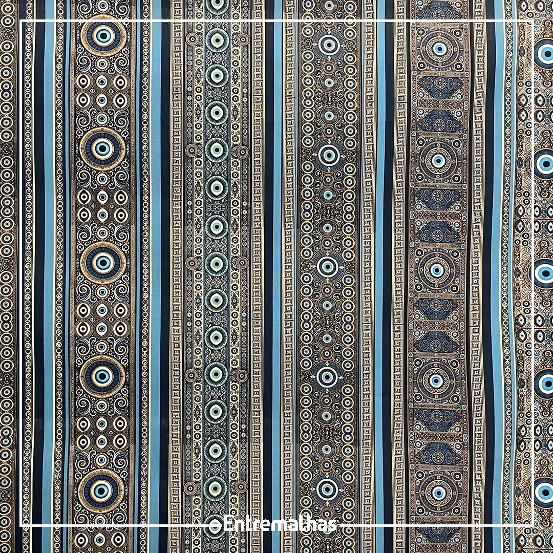 Tecido Tricoline Estampa Digital Ref.:858250