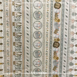 Tecido Tricoline Estampa Digital Ref.:858250