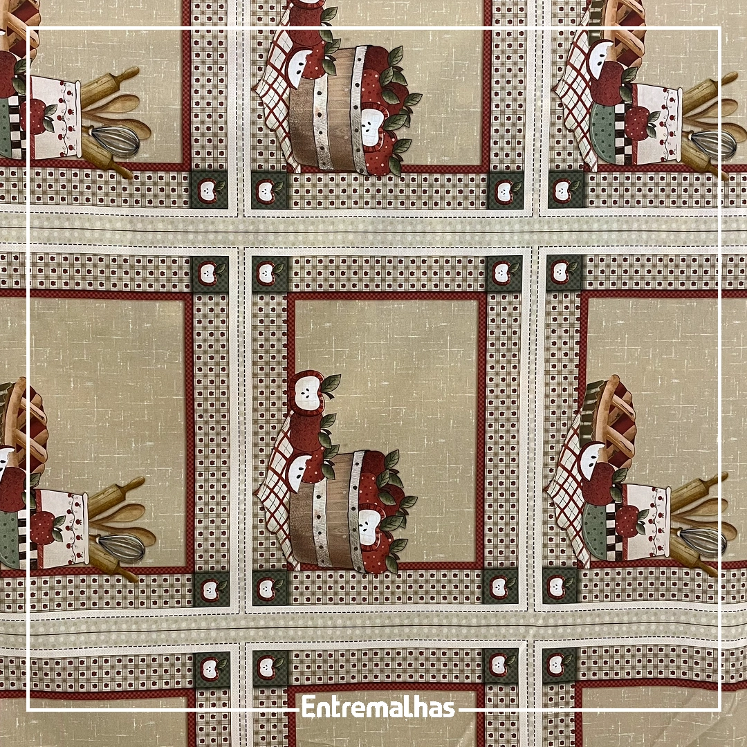 Tecido Tricoline Estampa Digital Ref.:858250