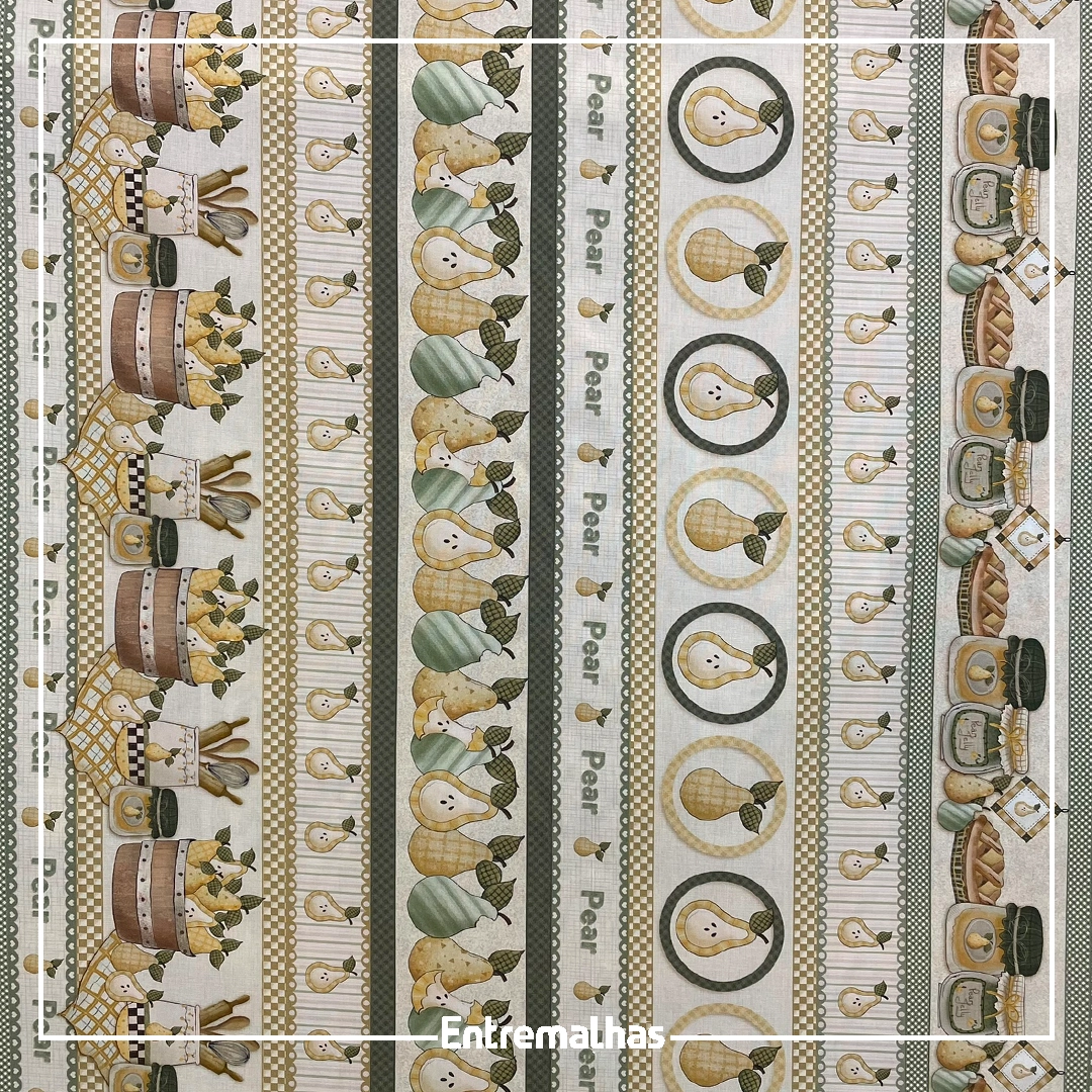 Tecido Tricoline Estampa Digital Ref.:858250