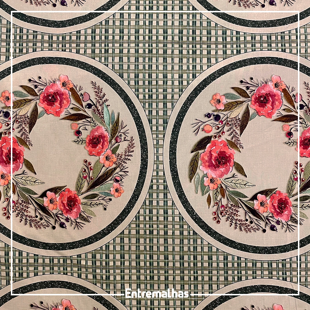 Tecido Tricoline Estampa Digital Ref.:858250