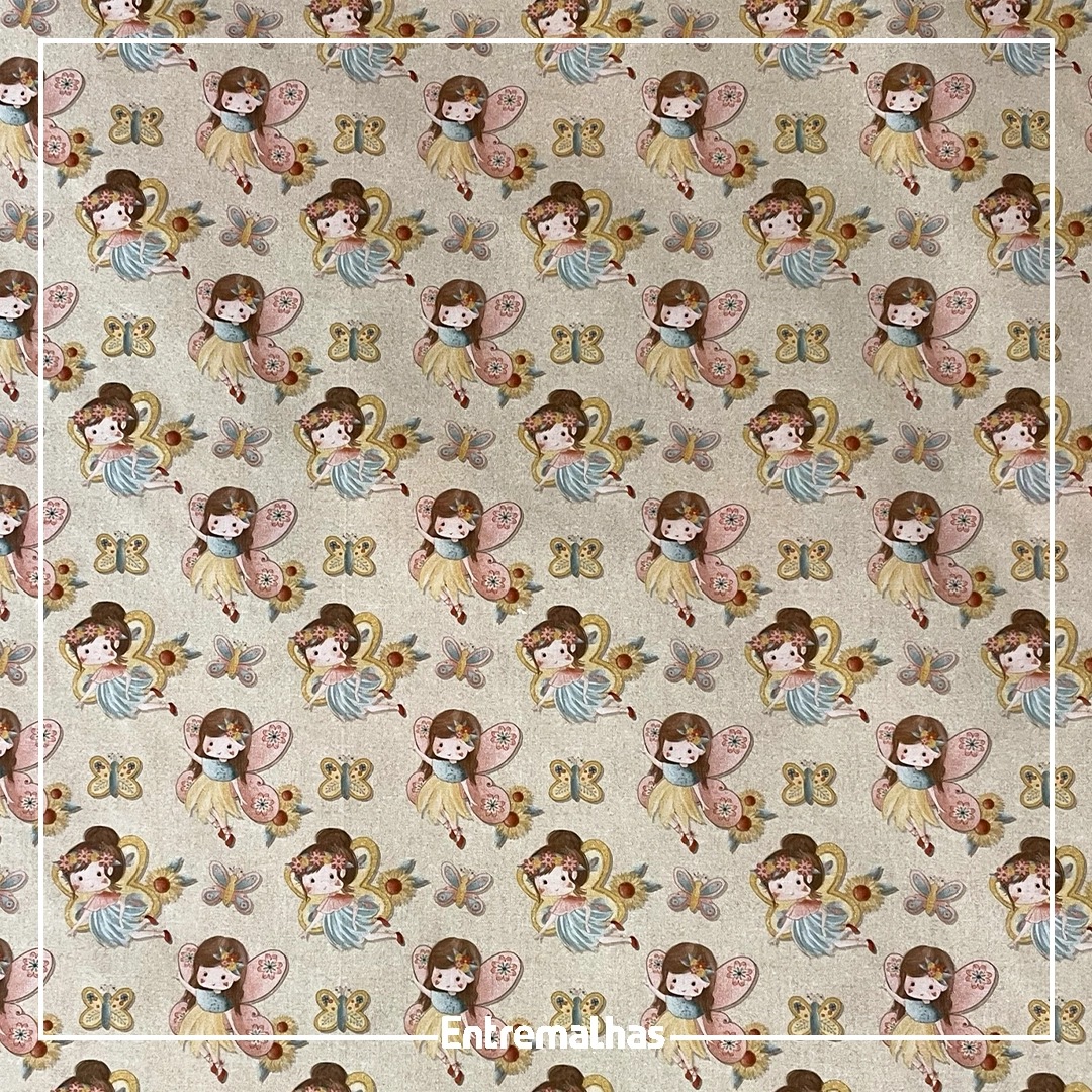 Tecido Tricoline Estampa Digital Ref.:858252