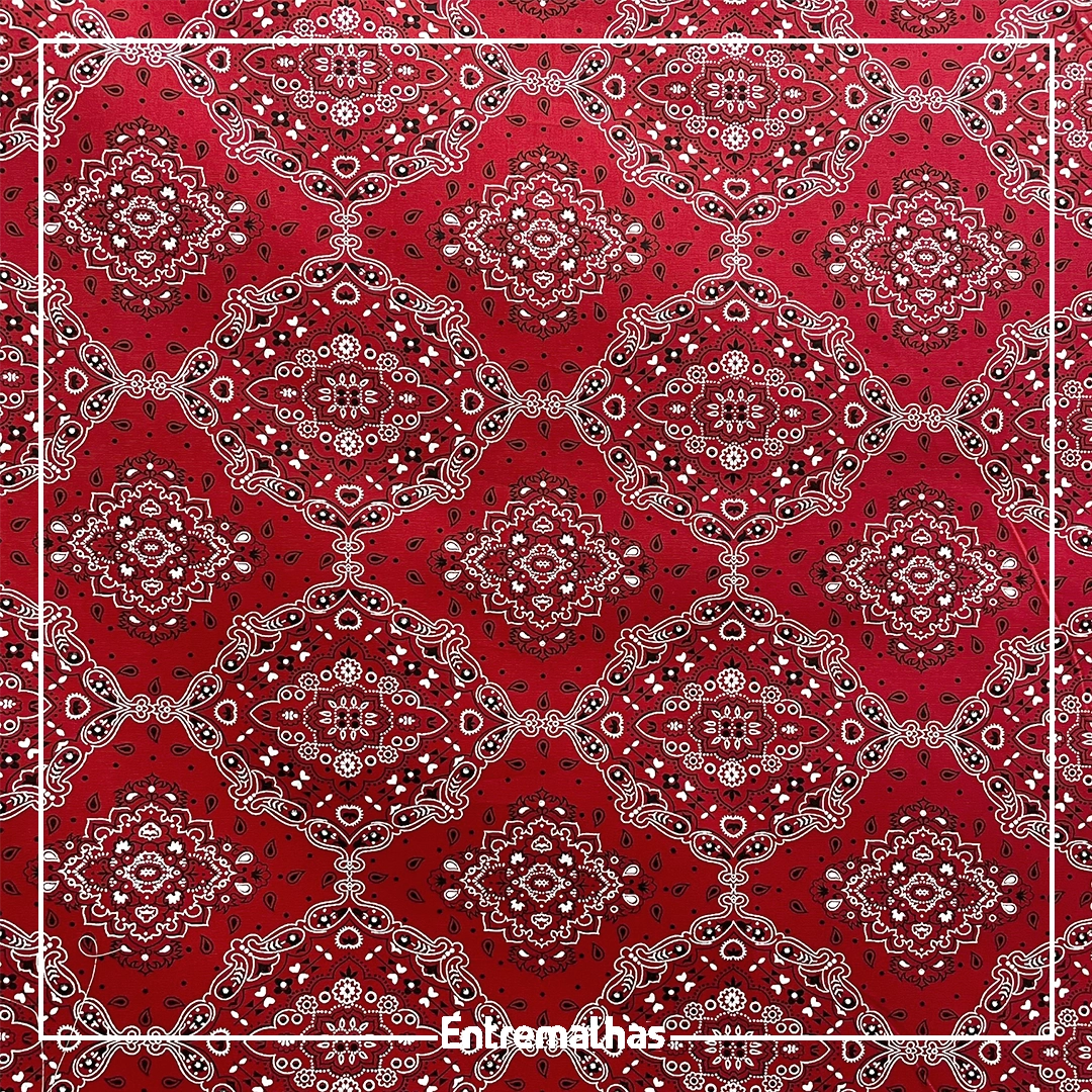 Tecido Tricoline Estampado