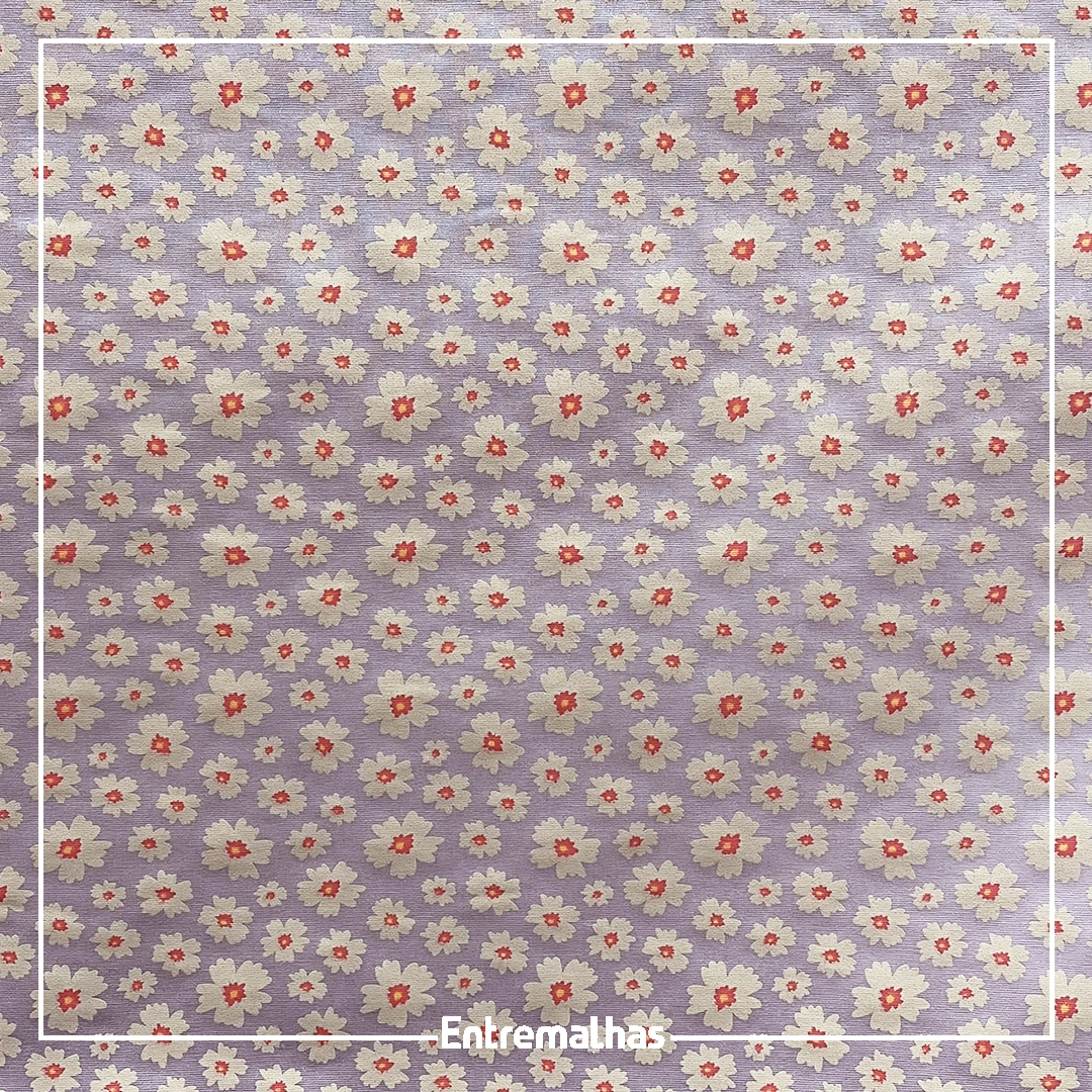 Tecido Tricoline Estampado Ref.:858324