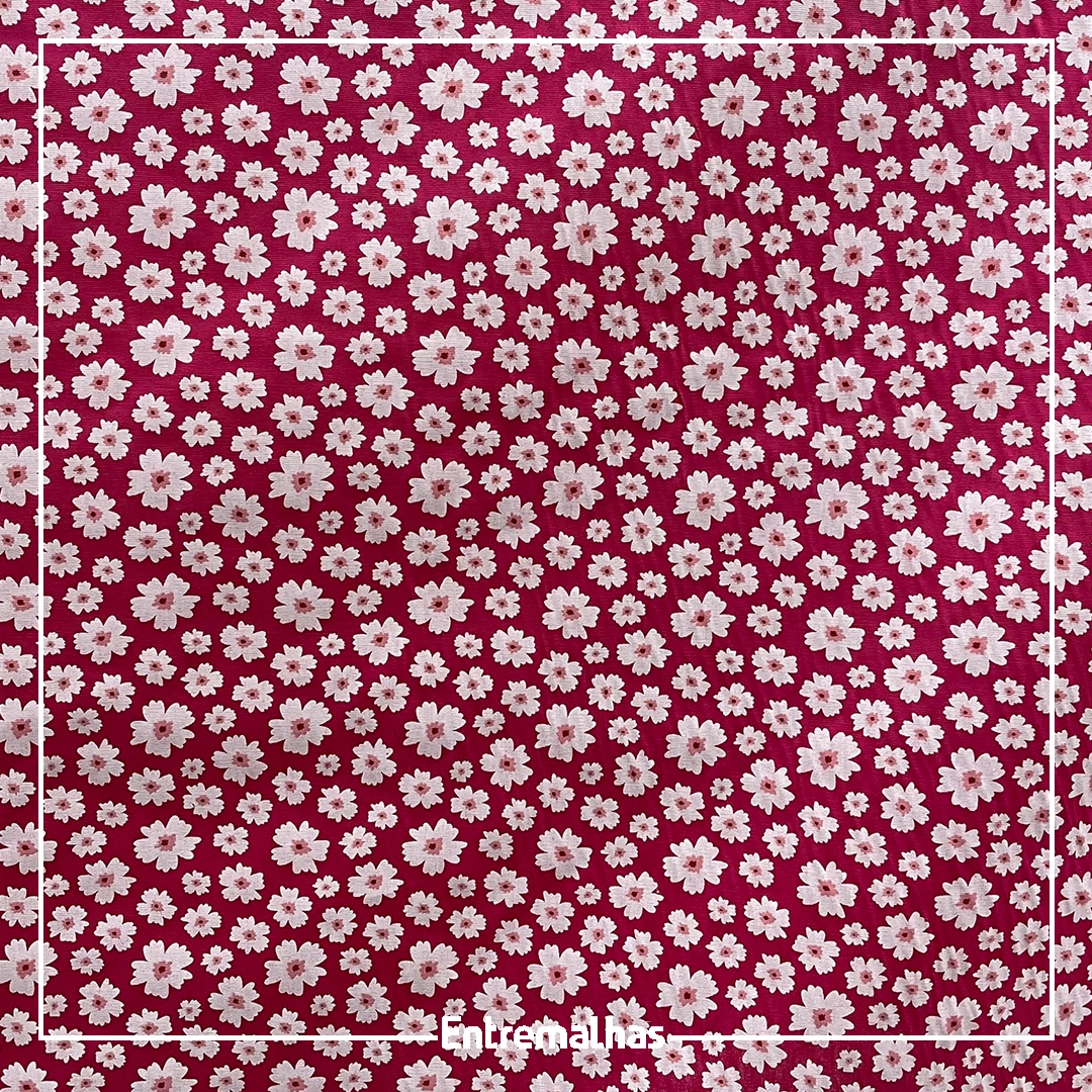 Tecido Tricoline Estampado Ref.:858324