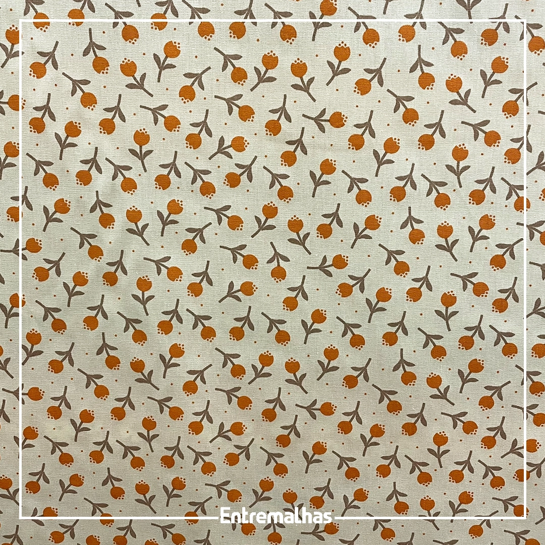 Tecido Tricoline Estampado Ref.:858324