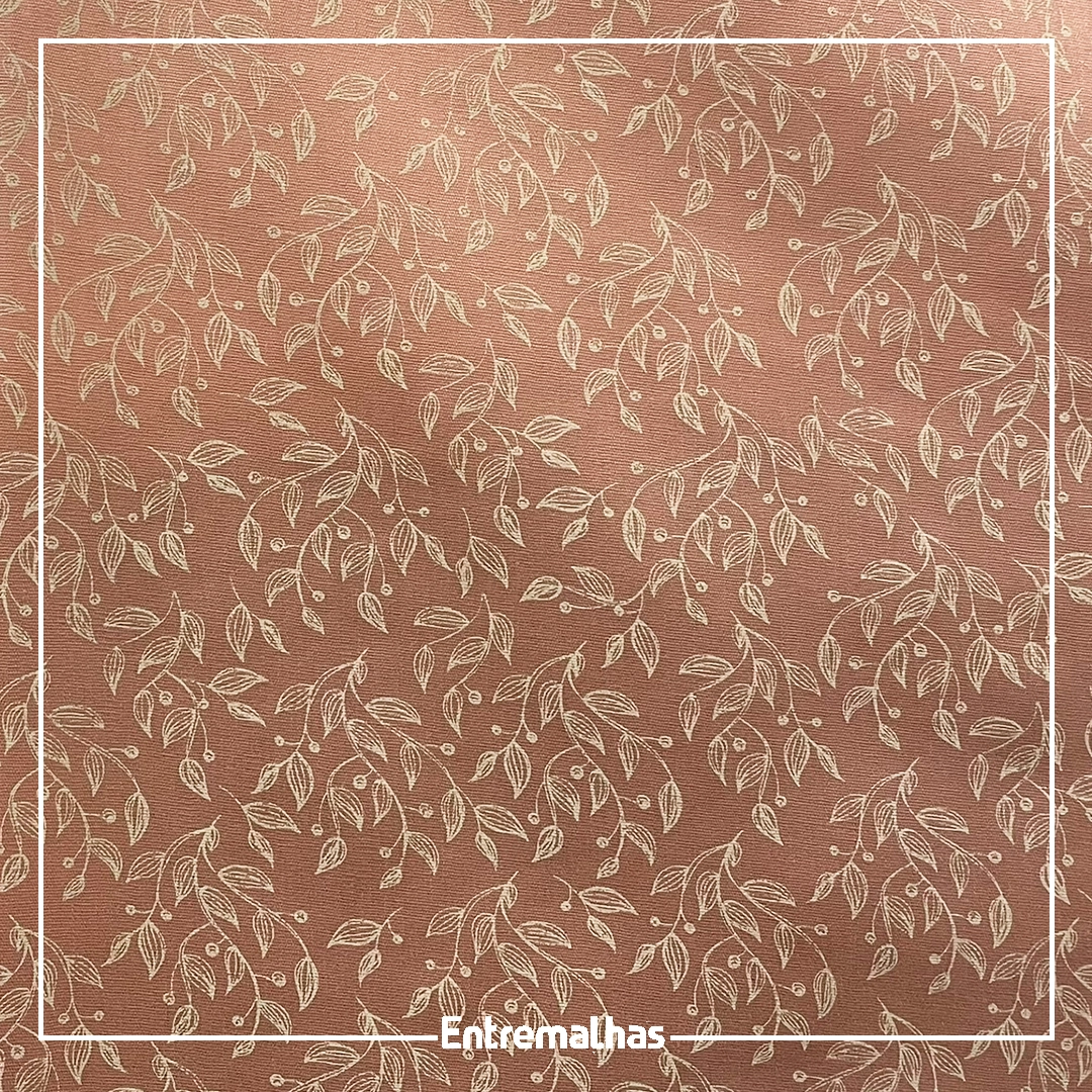 Tecido Tricoline Estampado Ref.:858324