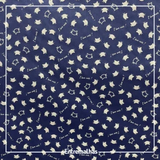 Tecido Tricoline Estampado Ref.:858324