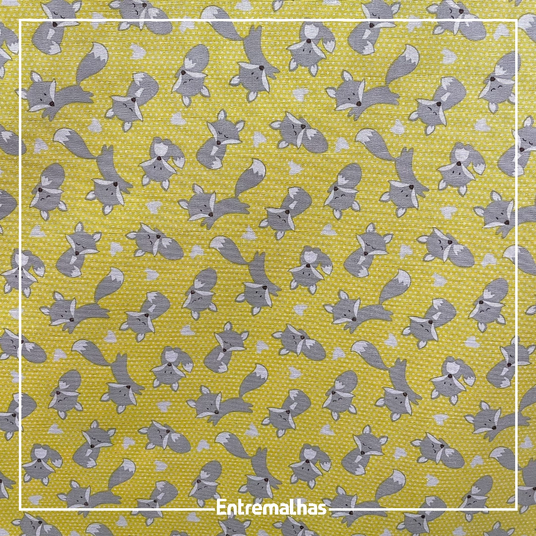 Tecido Tricoline Estampado Ref.:858324