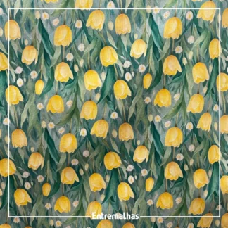 Tecido Tricoline Estampado Ref.:858324