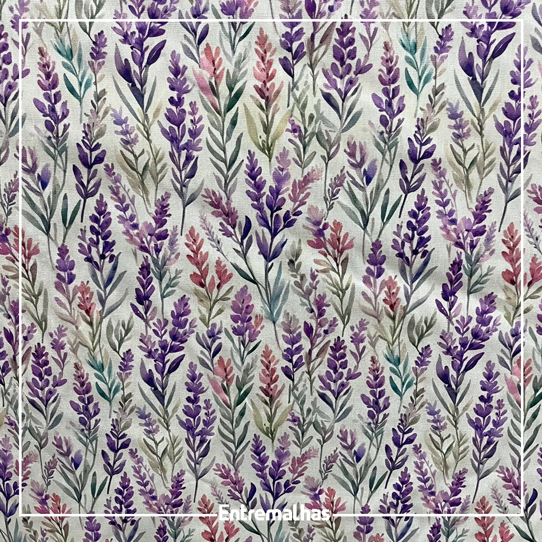 Tecido Tricoline Estampado Ref.:858324