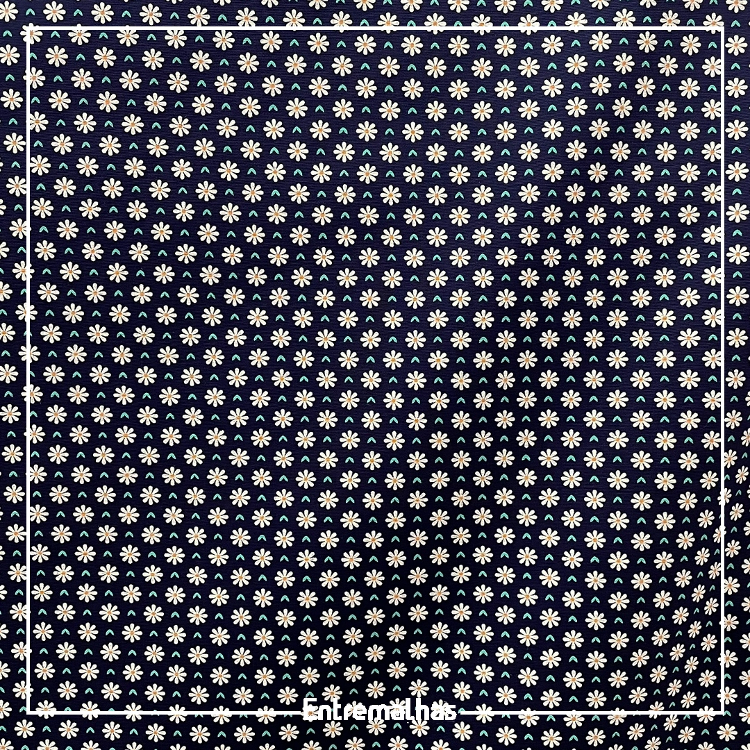 Tecido Tricoline Estampado Ref.:858324