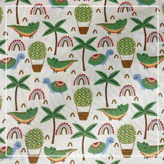 Tecido Tricoline Estampado Ref.:858324