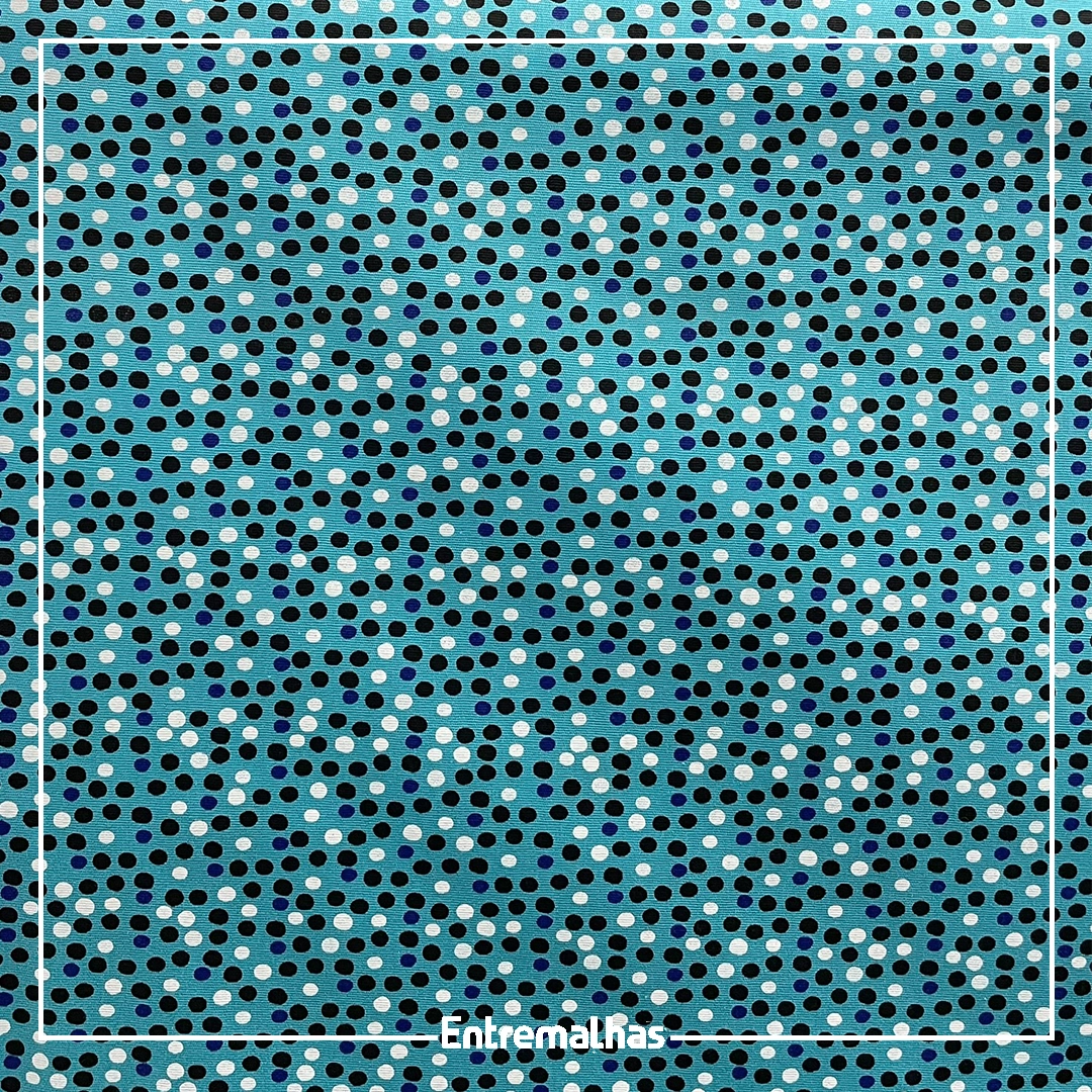 Tecido Tricoline Estampado Ref.:858324
