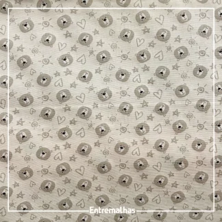 Tecido Tricoline Estampado Ref.:858324