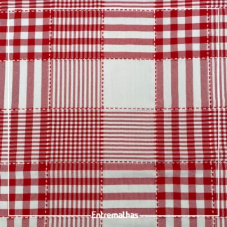 Tecido Oxford Xadrez - Vermelho Ref.:859030
