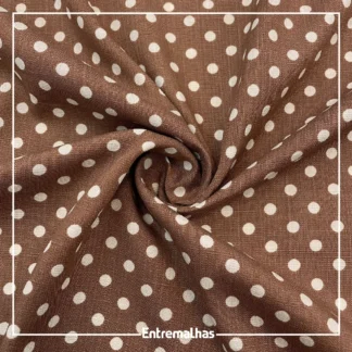 Tecido Viscose Slub Estampado Ref.:859856