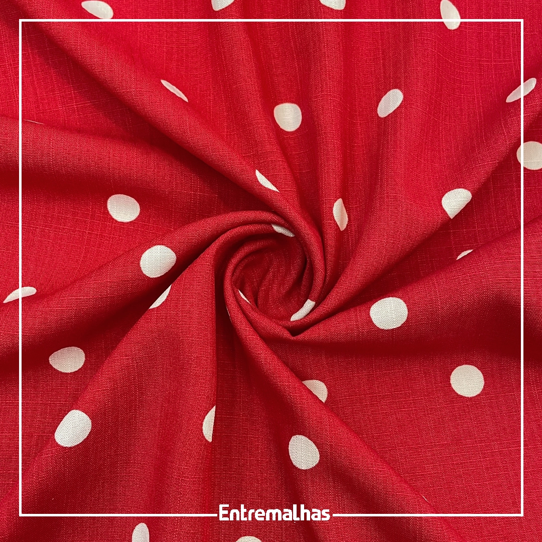 Tecido Viscose Slub Estampado Ref.:859856
