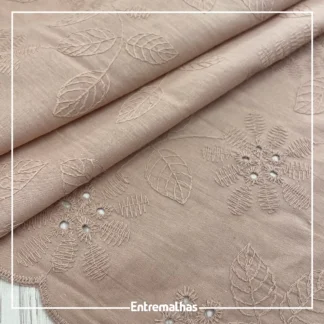 Tecido Embroidery Buzios - Bege Ref.:859984